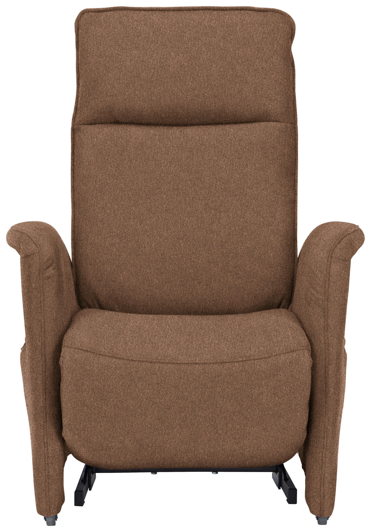 FERNSEHSESSEL in Chenille Braun  - Braun, Konventionell, Kunststoff/Textil (79-83/108/87cm) - Valdera