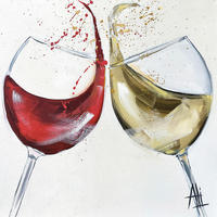 SERVIETTE  12,5/12,5 cm   - Multicolor, Basics, Papier (12,5/12,5cm) - PPD