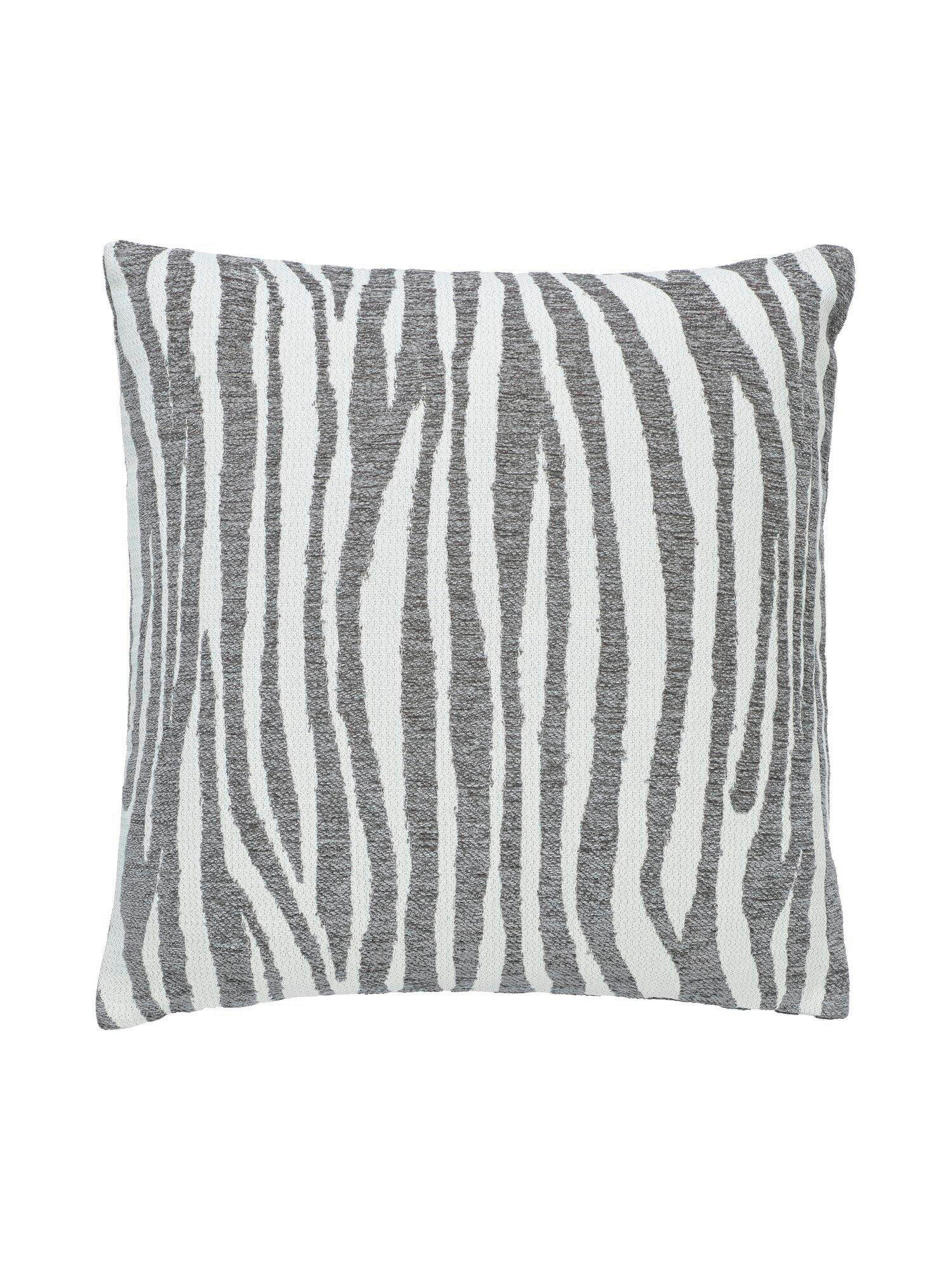 KISSENHÜLLE Marty 45/45 cm  - Grau, Design, Textil (45/45cm)