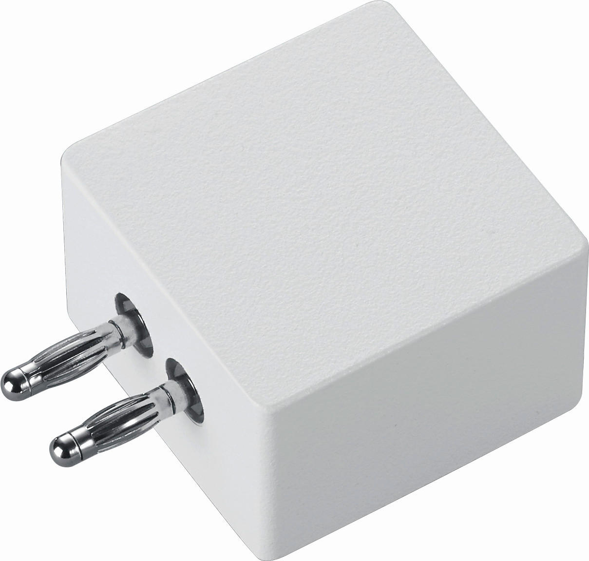 DECKENLEUCHTE 4,5/4,5/3 cm   - Weiß, Basics, Metall (4,5/4,5/3cm) - Helestra