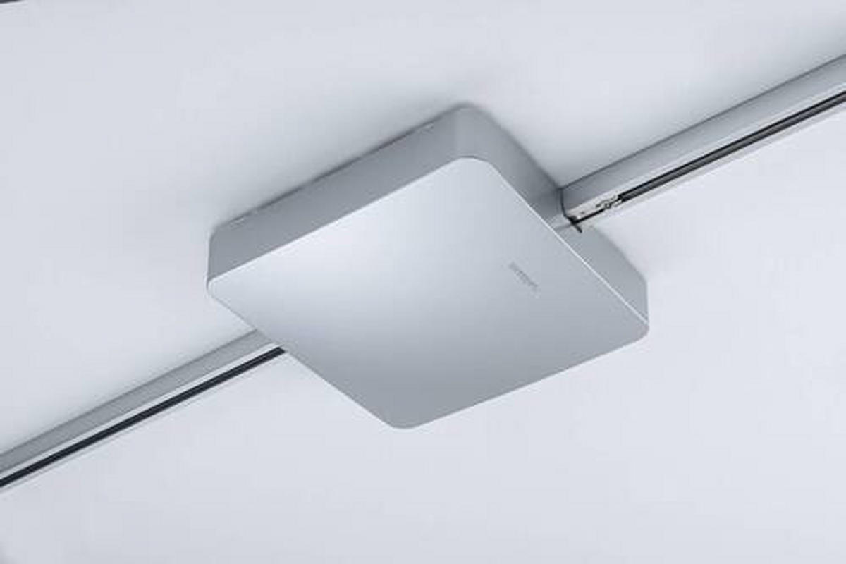SCHIENENSYSTEM-EINSPEISER - Chromfarben, Basics, Kunststoff (22,7/4,8cm) - Paulmann