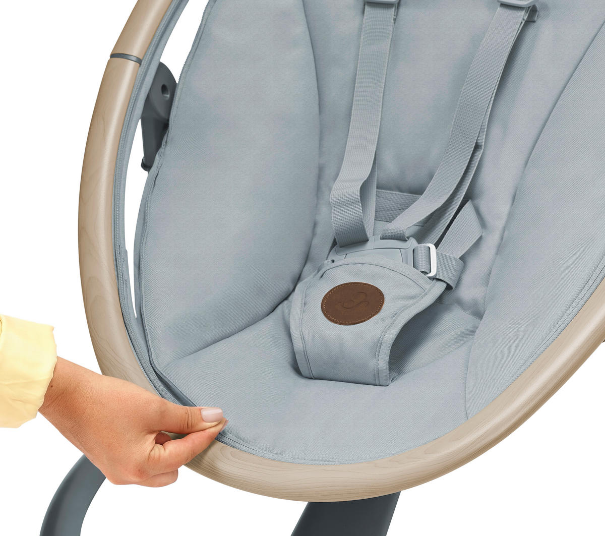 NJIHALICA  Cassia  - siva/crna, Osnovno, tekstil/metal (65/87,5/74cm) - Maxi-Cosi