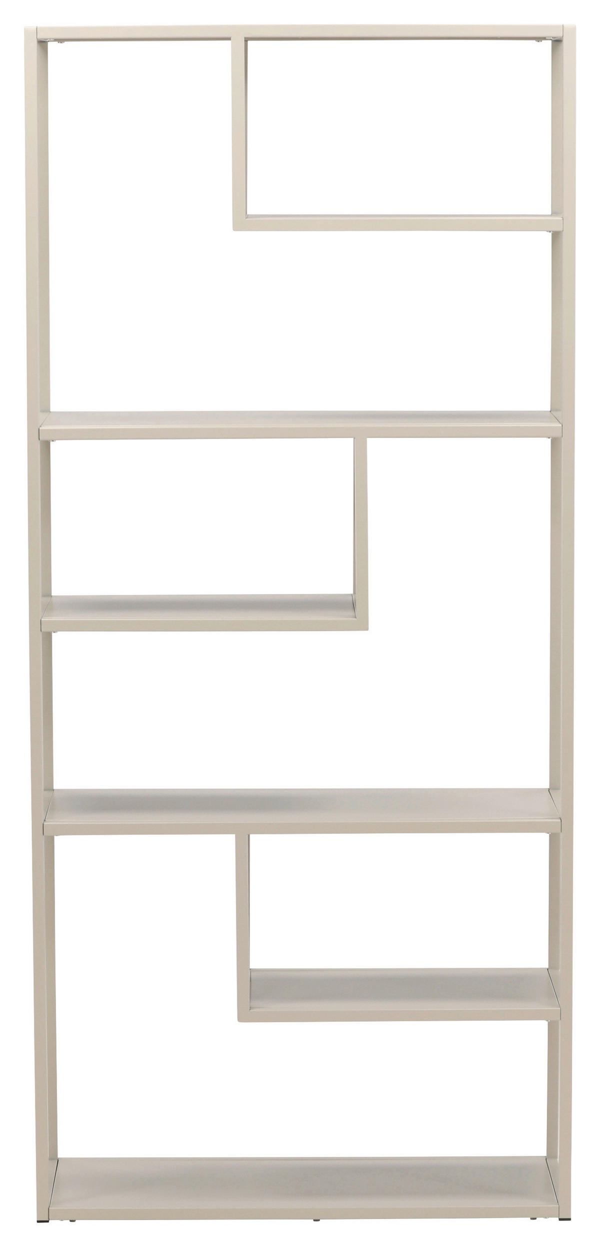 BOKHYLLA i 85/188/35 cm beige  - beige, Design, metall (85/188/35cm) - Livetastic