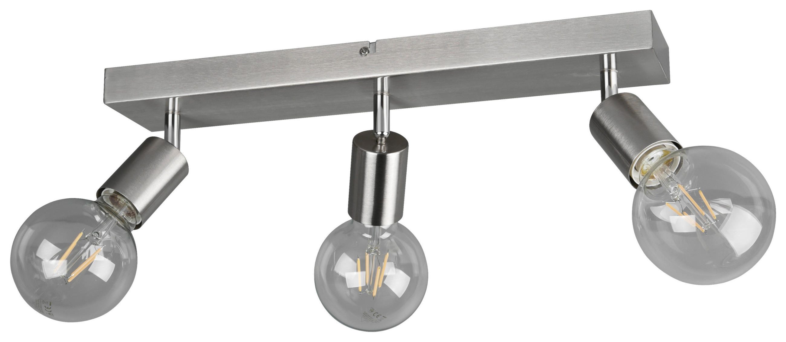STRAHLER 44/12,5/9 cm   - Nickelfarben, Design, Metall (44/12,5/9cm) - P & B