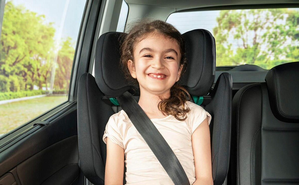 KINDERAUTOSITZ Kidfix M i-size  - Dunkelgrau, Basics, Kunststoff/Textil (44/63/42cm) - Britax Römer