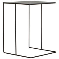 BEISTELLTISCH in Metall 38/38/50 cm  - Schwarz, Design, Metall (38/38/50cm) - MID.YOU