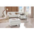 ECKSOFA Echtleder Weiß Rücken echt - Alufarben/Weiß, KONVENTIONELL, Leder/Metall (246/220cm) - Celina Home ECKSOFA Echtleder Weiß Rücken echt - Alufarben/Weiß, KONVENTIONELL, Leder/Metall (246/220cm) - Celina Home