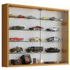 HÄNGEVITRINE in Buchefarben   - Buchefarben/Schwarz, KONVENTIONELL, Glas/Holzwerkstoff (80/60/10cm) - MID.YOU
