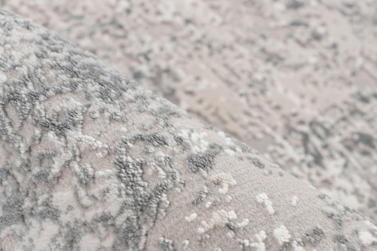 FLACHWEBETEPPICH 80/150 cm Silberfarben rechteckig  - Silberfarben, Basics, Textil (80/150cm) - Kayoom