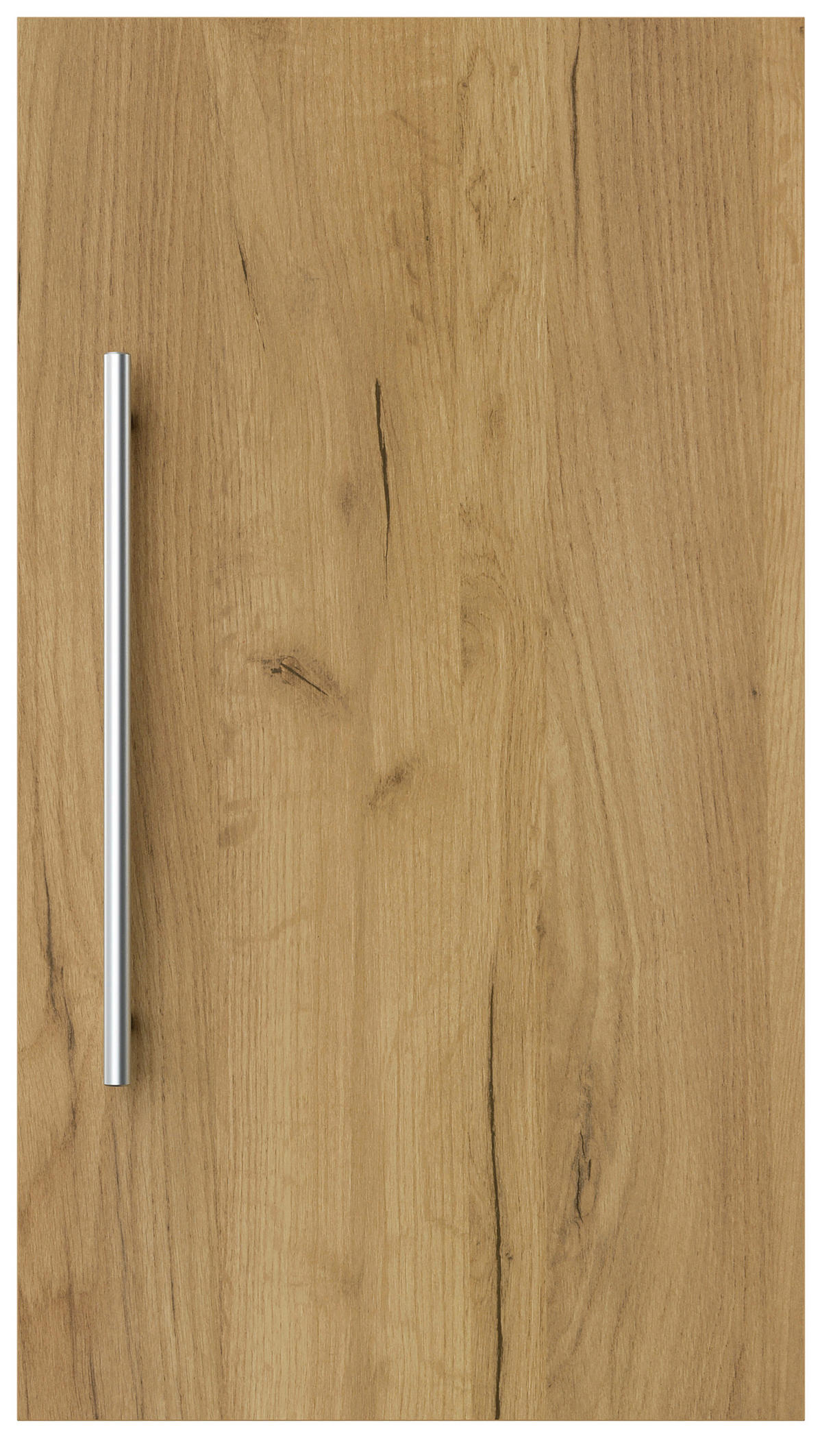 MIDISCHRANK 35/62/16,6 cm  - Eichefarben, Basics, Holzwerkstoff/Metall (35/62/16,6cm) - MID.YOU