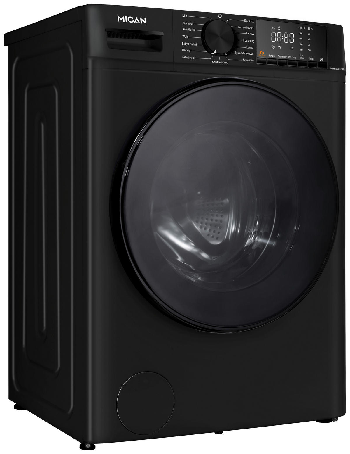 WASCHTROCKNER WTM85DLDFBA  - Schwarz, Basics, Metall (60/84,7/52cm) - Mican