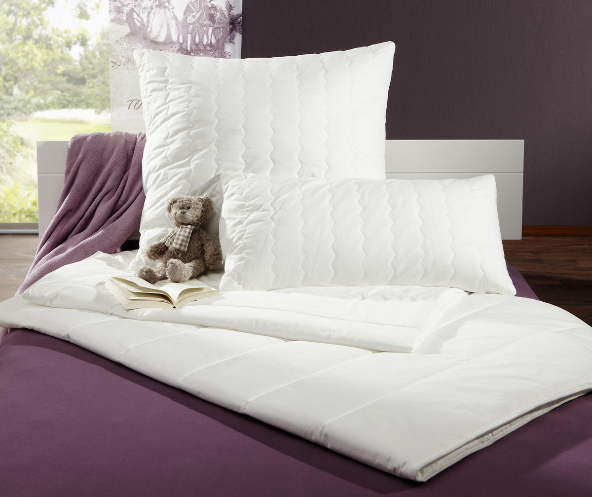 SOMMERDECKE  Thermo Balance  155/220 cm   - Weiß, Basics, Textil (155/220cm) - Centa-Star