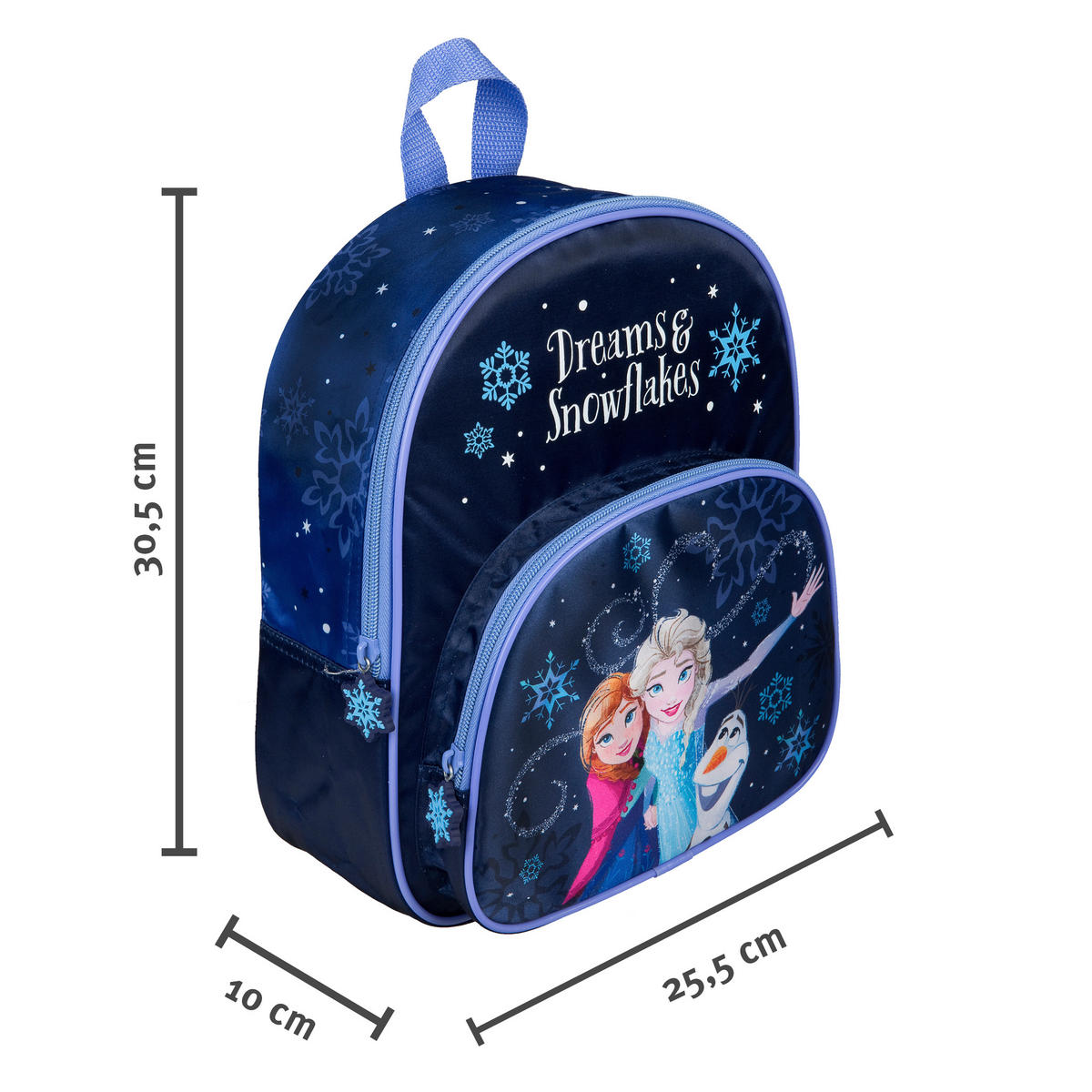 KINDERRUCKSACK  - Blau/Lila, Basics, Textil (25/29,5/9,5cm) - Disney