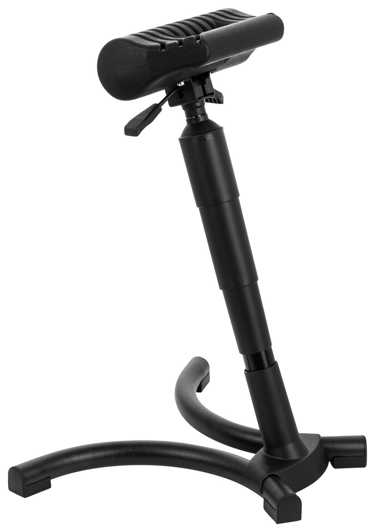 STEHHILFE  Schwarz  - Schwarz, Basics, Kunststoff/Metall (55/65-82/44cm) - MID.YOU