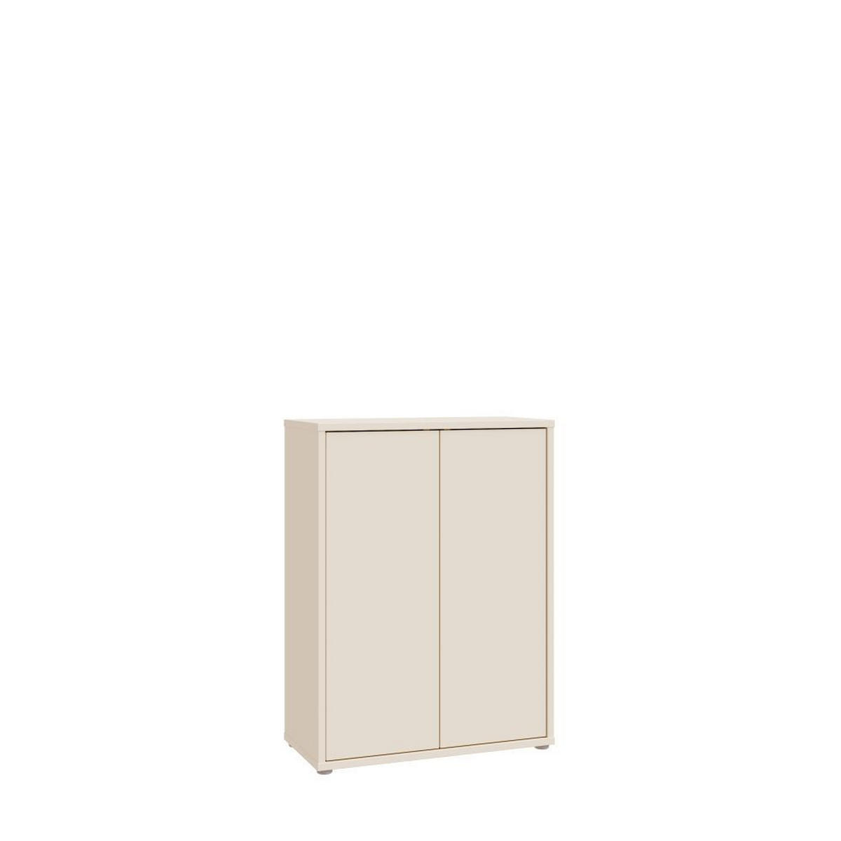 SCHUHSCHRANK Sandfarben  - Sandfarben/Grau, MODERN, Holzwerkstoff/Kunststoff (74,5/99,1/34,9cm) - Xora