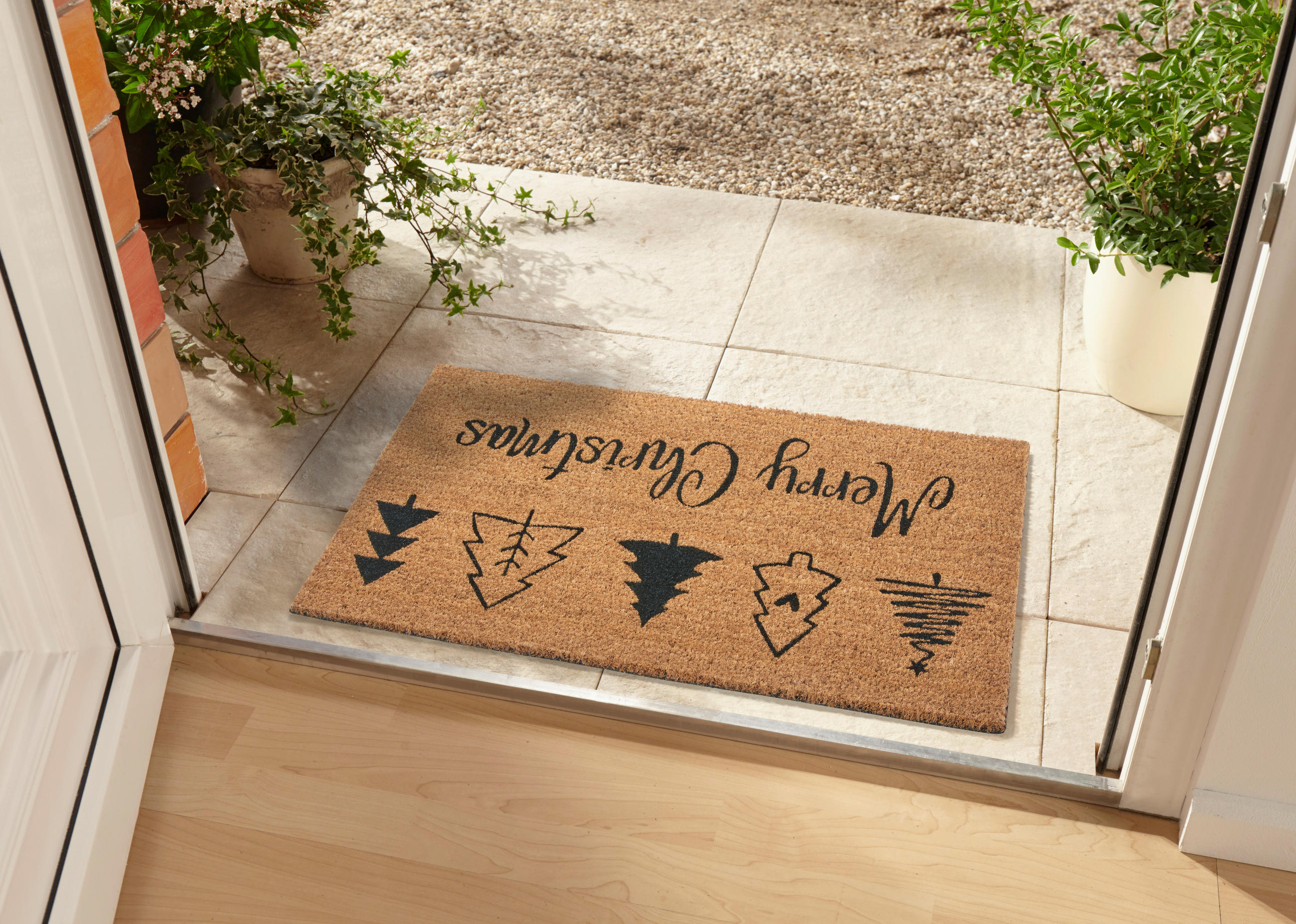KOKOSMATTE 45/75 cm Mix Mats  - Hellbraun/Schwarz, Basics, Naturmaterialien/Kunststoff (45/75cm) - Esposa