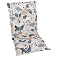 SZÉKPÁRNA bézs virágos  - bézs, Basics, textil (50/108cm)