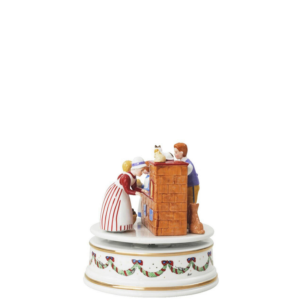DEKOSPIELUHR Sammelkollektion 26 - Weihnachtsschmaus  - Multicolor, Basics, Keramik (16/15,5cm) - Hutschenreuther