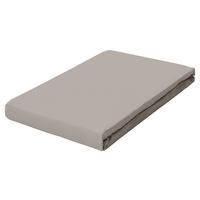 SPANNBETTTUCH FROTTEX Frottee  - Taupe, Basics, Textil (130/200cm) - Schlafgut