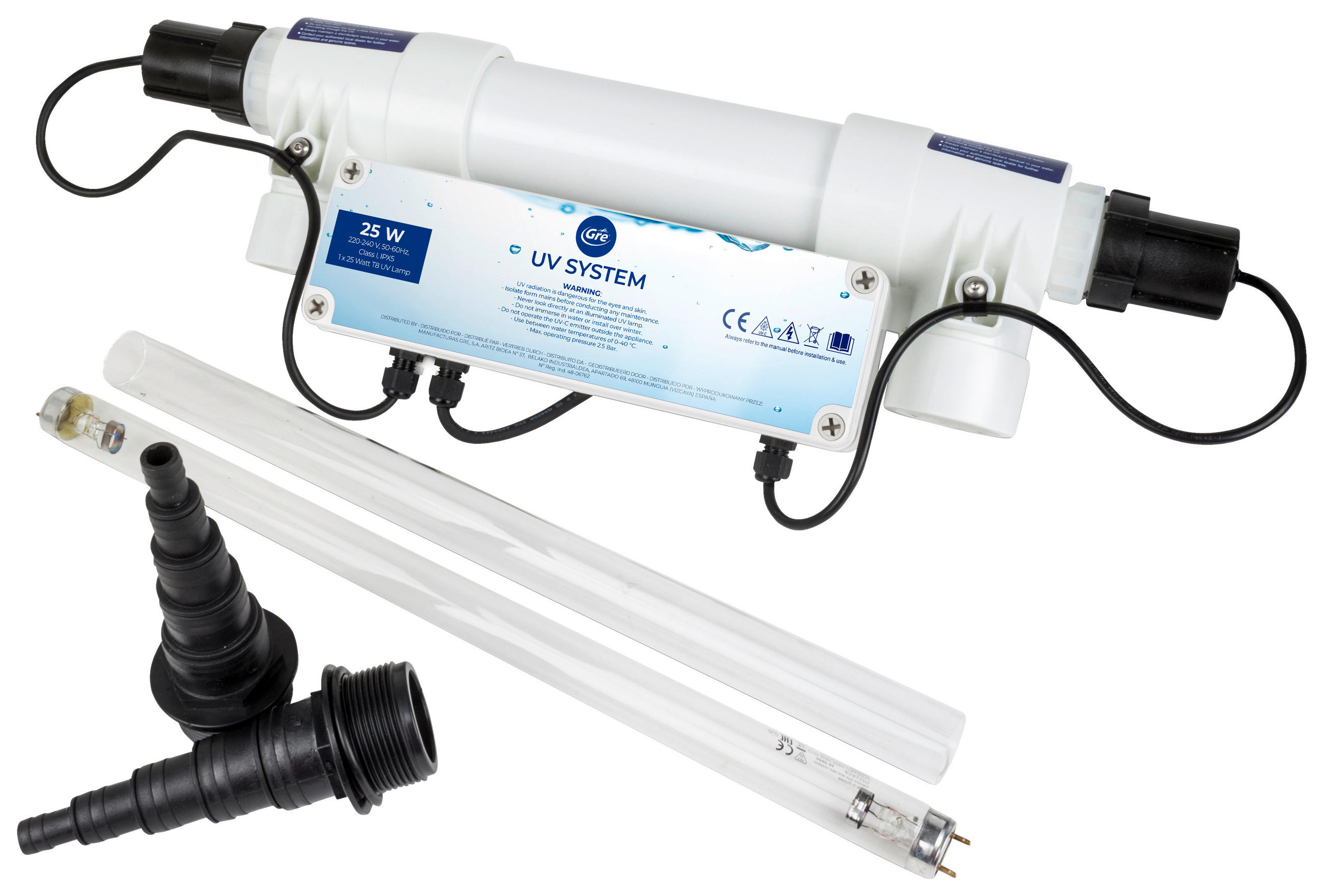 DESINFEKTIONANLAGE GRE UVC25 2022  - KONVENTIONELL, Kunststoff (55/20/9cm) - Gre