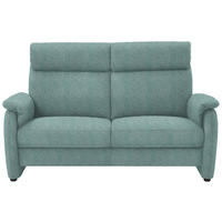2,5-SITZER in Flachgewebe Salbeigrün  - Salbeigrün/Schwarz, Konventionell, Textil/Metall (178/107/97cm) - Pure Home Comfort