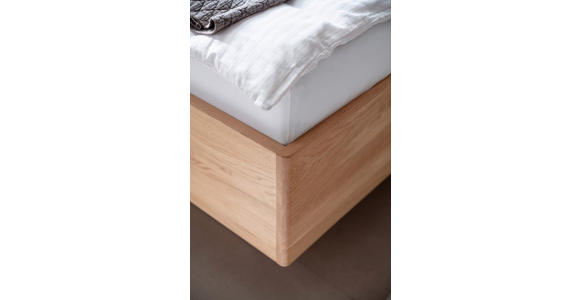 BETT 180/200 cm  in Eiche Bianco  - Eiche Bianco, Natur, Holz (180/200cm) - Linea Natura