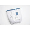 STUBENWAGENSET Pyjamabär  Weiß, Pastellblau  - Pastellblau/Weiß, Basics, Kunststoff/Textil (130/180cm) - Mionido