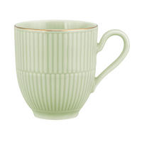 LONČEK ZA KAVO  Amina      0,35 l  - zlate barve/žajbljevo zelena, Basics, keramika (0,35l) - Seltmann Weiden