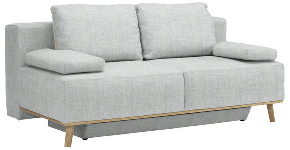 BOXSPRINGSOFA in Grau  - Grau, Design, Holz/Textil (203/97/107cm) - Dieter Knoll