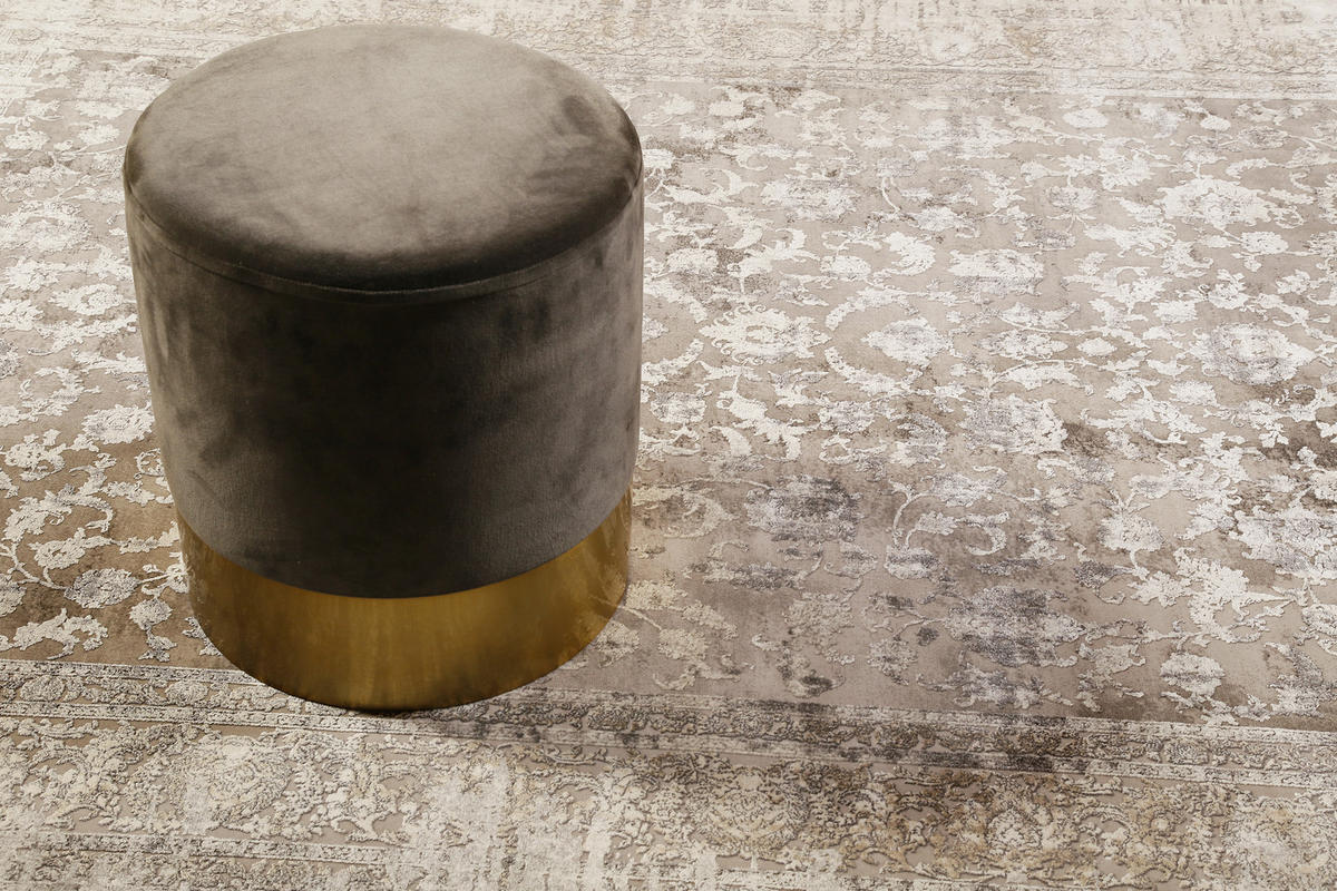 VINTAGE-TEPPICH 120/170 cm #Upperground Bazaar Sandfarben, Beige  - Sandfarben/Beige, Design, Textil (120/170cm) - Novel
