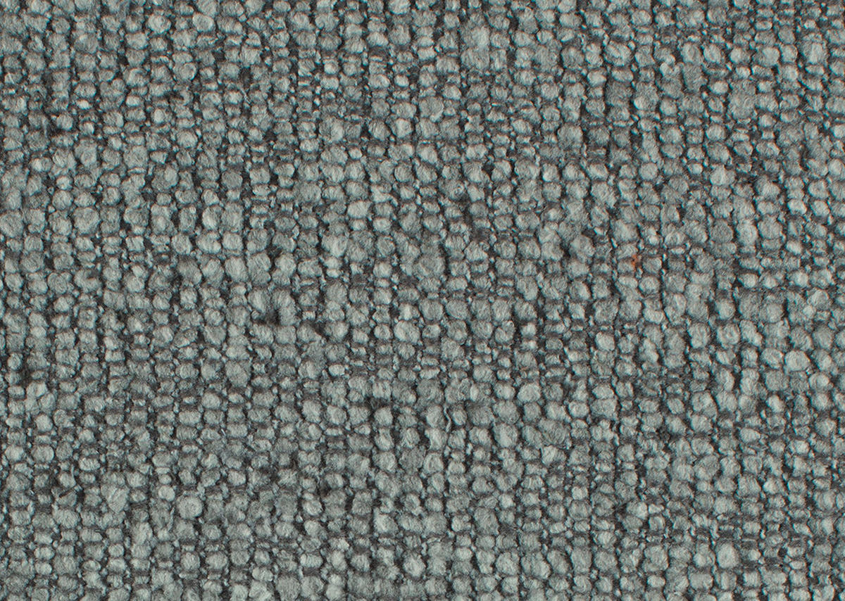 HOCKER in Textil Grau  - Schwarz/Grau, Design, Textil/Metall (130/46/65cm) - Valdera