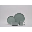 KOMBISERVICE Grün Salerno 16-teilig 4 Personen  - Grün, Trend, Keramik - Novel
