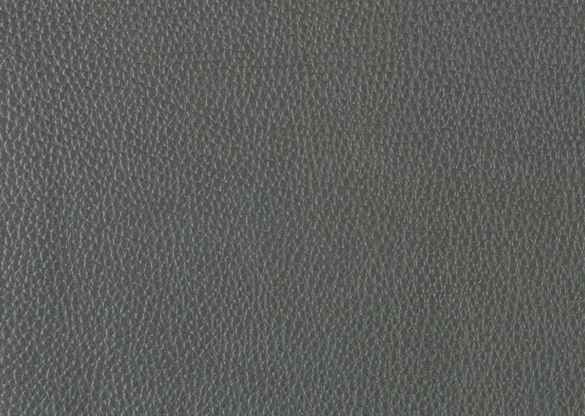 2-SITZER-SOFA in Echtleder Anthrazit  - Anthrazit/Schwarz, Design, Leder/Metall (180/82/92cm) - Johann Jakob