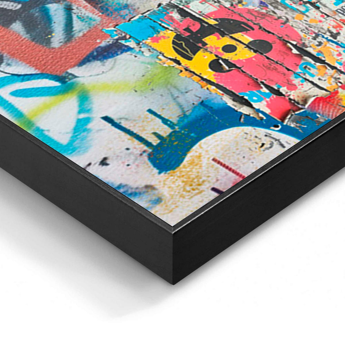 BILD Abstraktes  - Multicolor, Basics, Holz (156/52/3cm) - Reinders!
