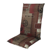 PODUŠKA NA KRESLO, 48/119/6 cm - hnedá/bordová, textil (48/119/6cm) - Ambia Garden