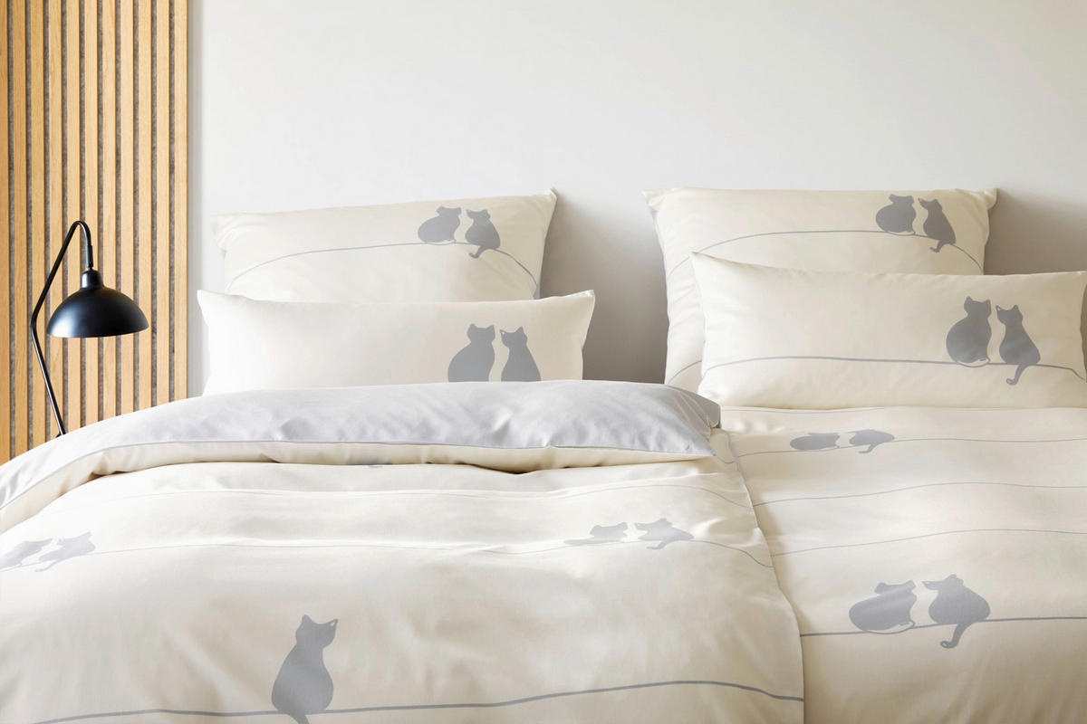 POSTELJINA 140/200 cm  YOU&ME  - krem, Konvencionalno, tekstil (140/200cm) - Elegante