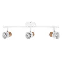 LED-STRAHLER 57,7/10/13,6 cm   - Weiß, Basics, Holz/Metall (57,7/10/13,6cm) - Osram