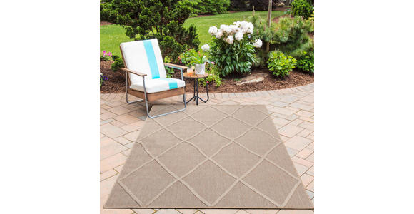 OUTDOORTEPPICH 240/340 cm Patara Beige - Beige, Design, Textil (240/340cm) - Novel