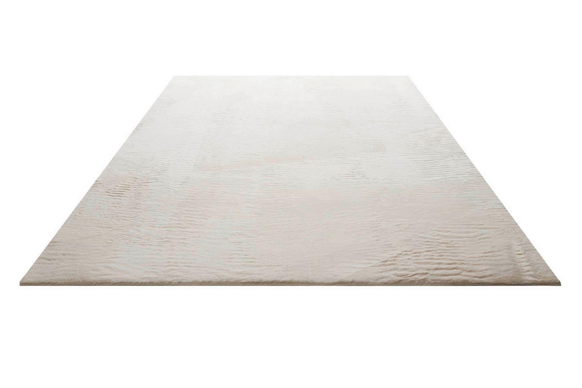WEBTEPPICH  Wohnzimmer 80/150 cm Villa Rosso Creme rechteckig  - Creme, Basics, Textil (80/150cm)