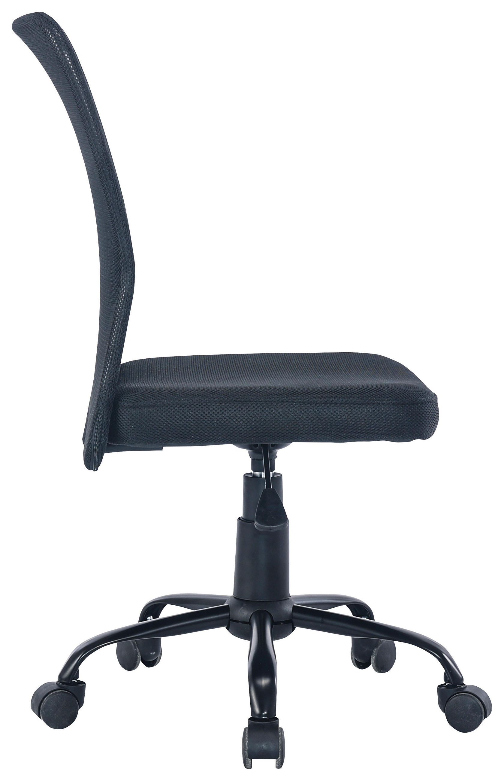 RADNA STOLICA ZA MLADE  crna   - crna, Osnovno, metal/tekstil (42/88-99/53cm) - Boxxx