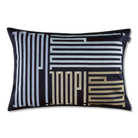 KISSENHÜLLE JOOP! Bars navy 40/60 cm  - Dunkelblau, Basics, Textil (40/60cm) - Joop!
