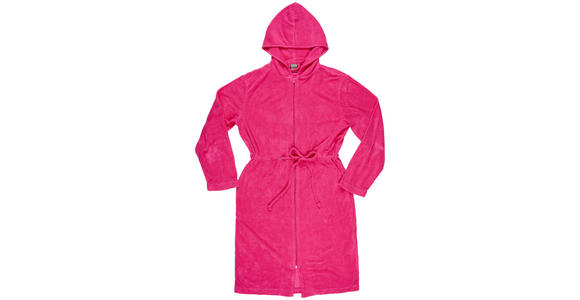 BADEMANTEL S Unisex  - Magenta, KONVENTIONELL, Textil (Snull) - Esposa