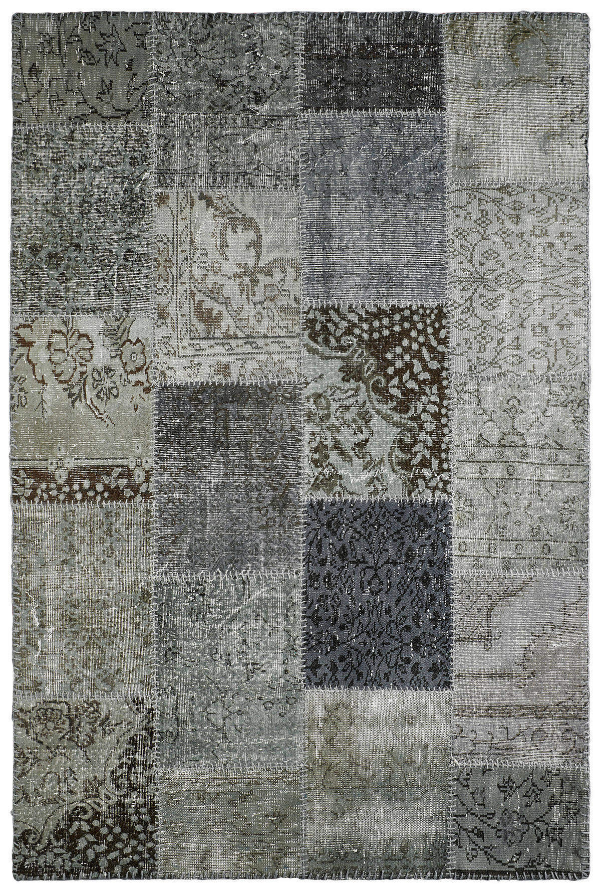 WEBTEPPICH 120/170 cm Silberfarben  - Silberfarben, Basics, Textil (120/170cm) - Obsession