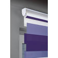 DOPPELROLLO 80/210 cm - Violett/Weiß, Basics, Textil (80/210cm) - Homeware