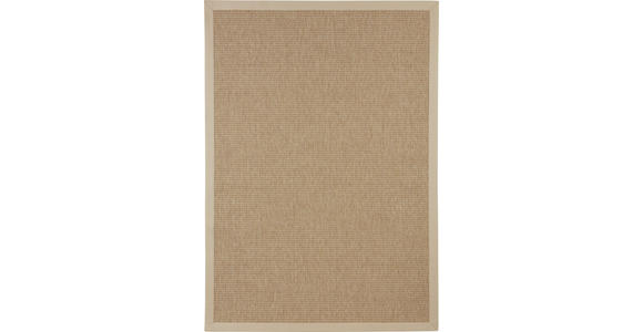 FLACHWEBETEPPICH - Beige, KONVENTIONELL, Textil (80/150cm) - Linea Natura