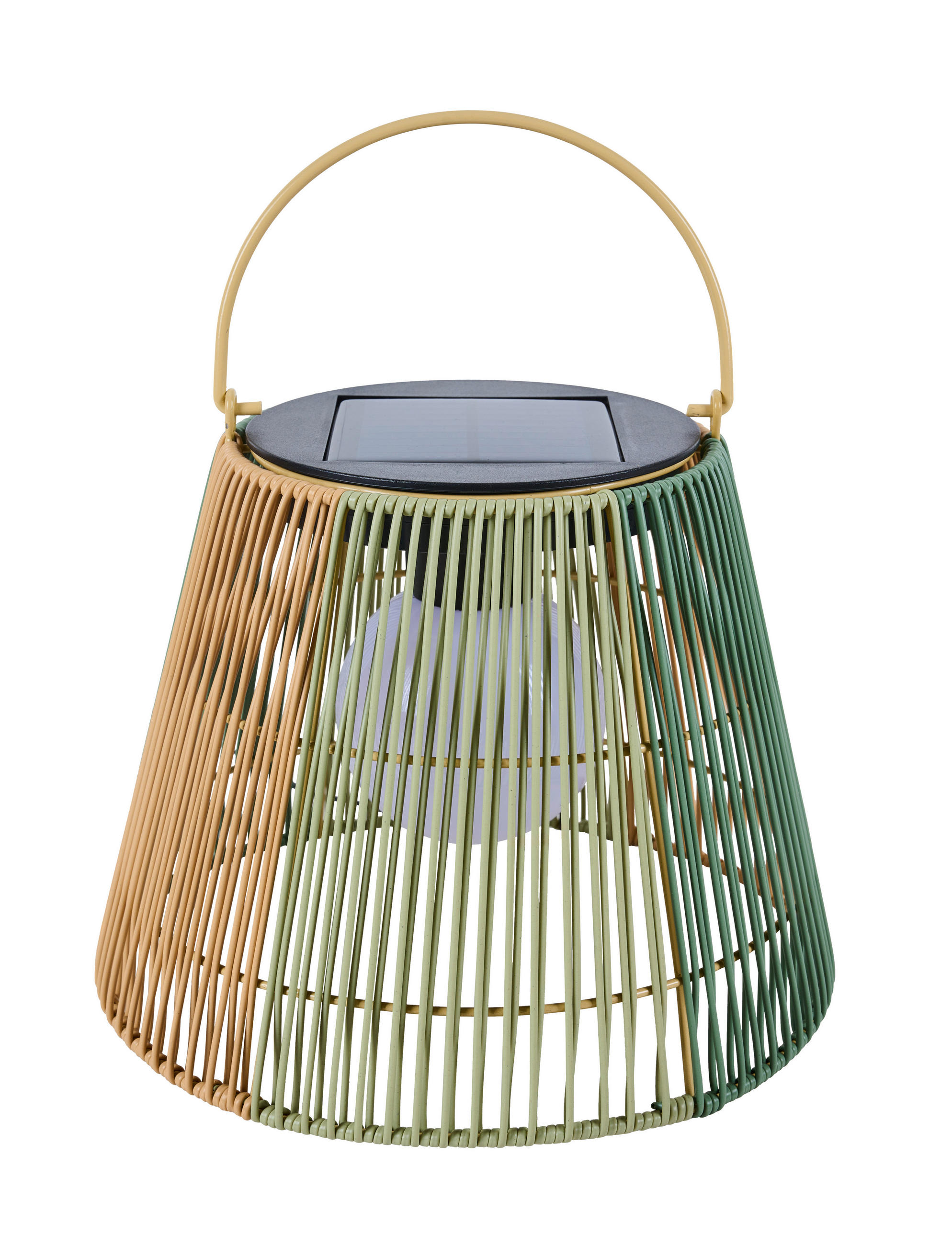 LAMPĂ SOLARĂ  - verde, Design, plastic/metal (28/22cm) - Ambia Home