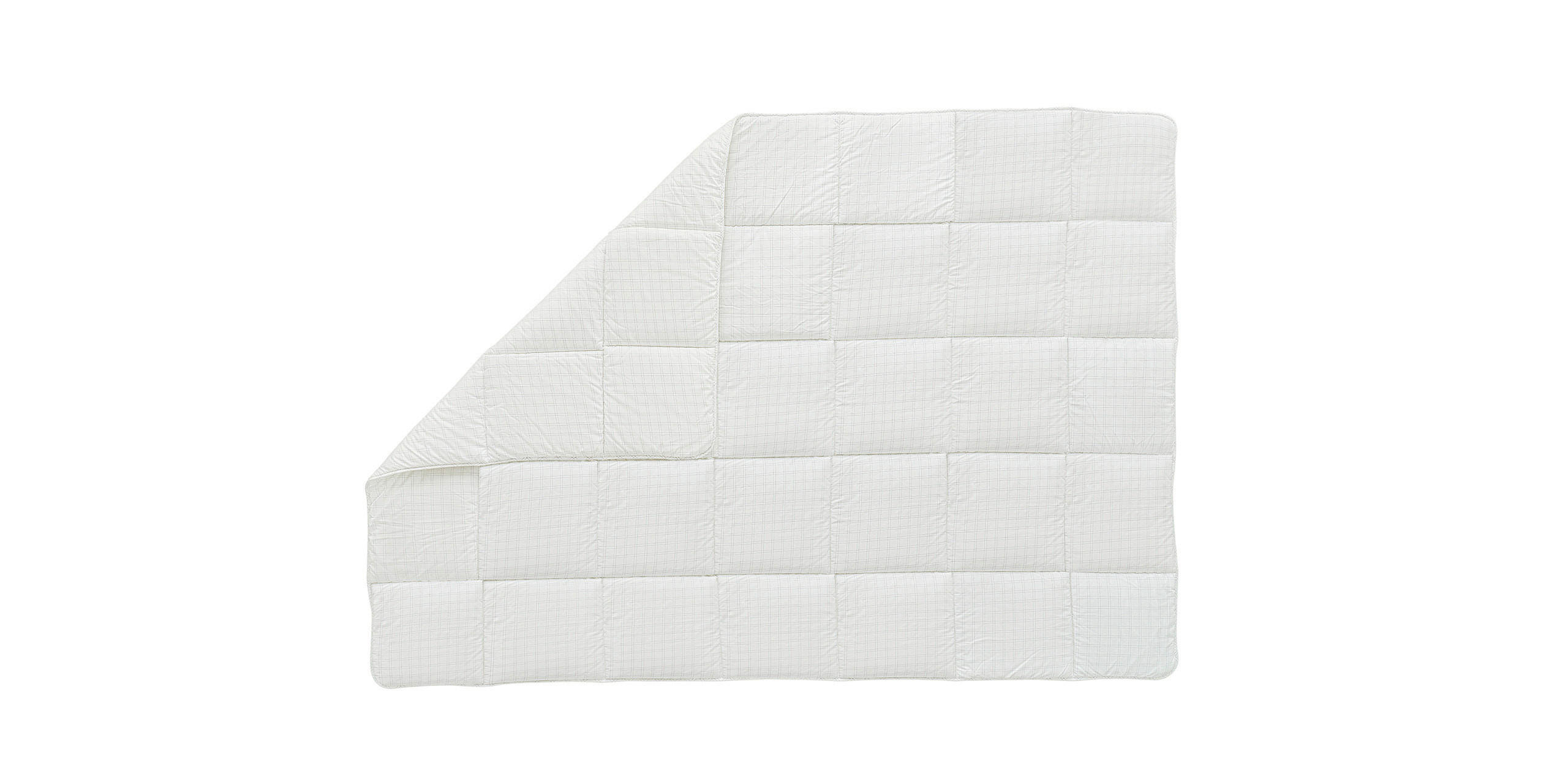 BETTDECKE - Weiß, Basics, Textil (135/200/3cm) - Yatas