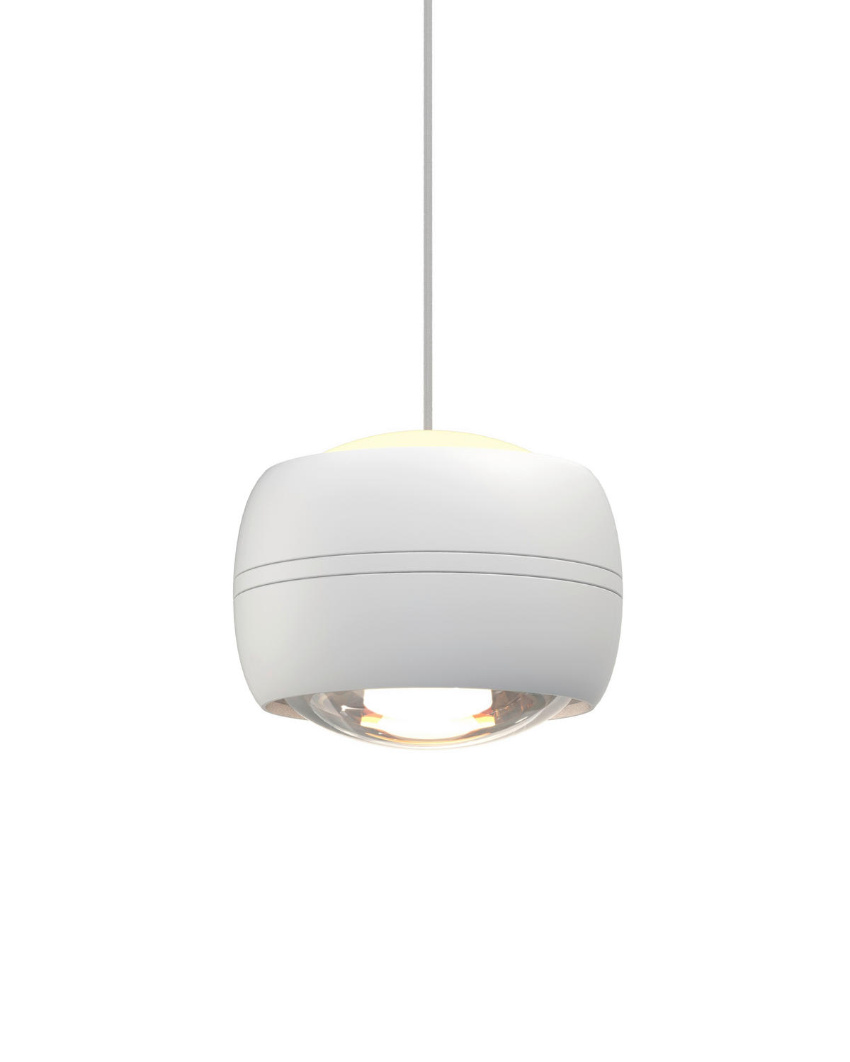 LED-HÄNGELEUCHTE 10/180/10 cm  - Weiß, Design, Metall (10/180/10cm)