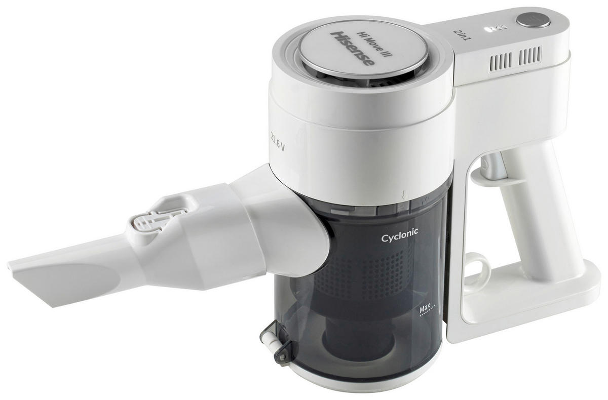 AKKU-HANDSTAUBSAUGER HVC6133WII  - Weiß, Basics, Kunststoff (25/111/22cm) - Hisense