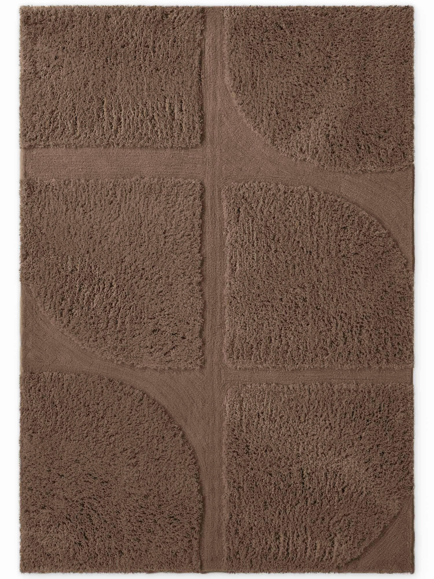 HOCHFLORTEPPICH 200/300 cm Lambeth Braun rechteckig  - Braun, Basics, Textil (200/300cm) - Ted Baker